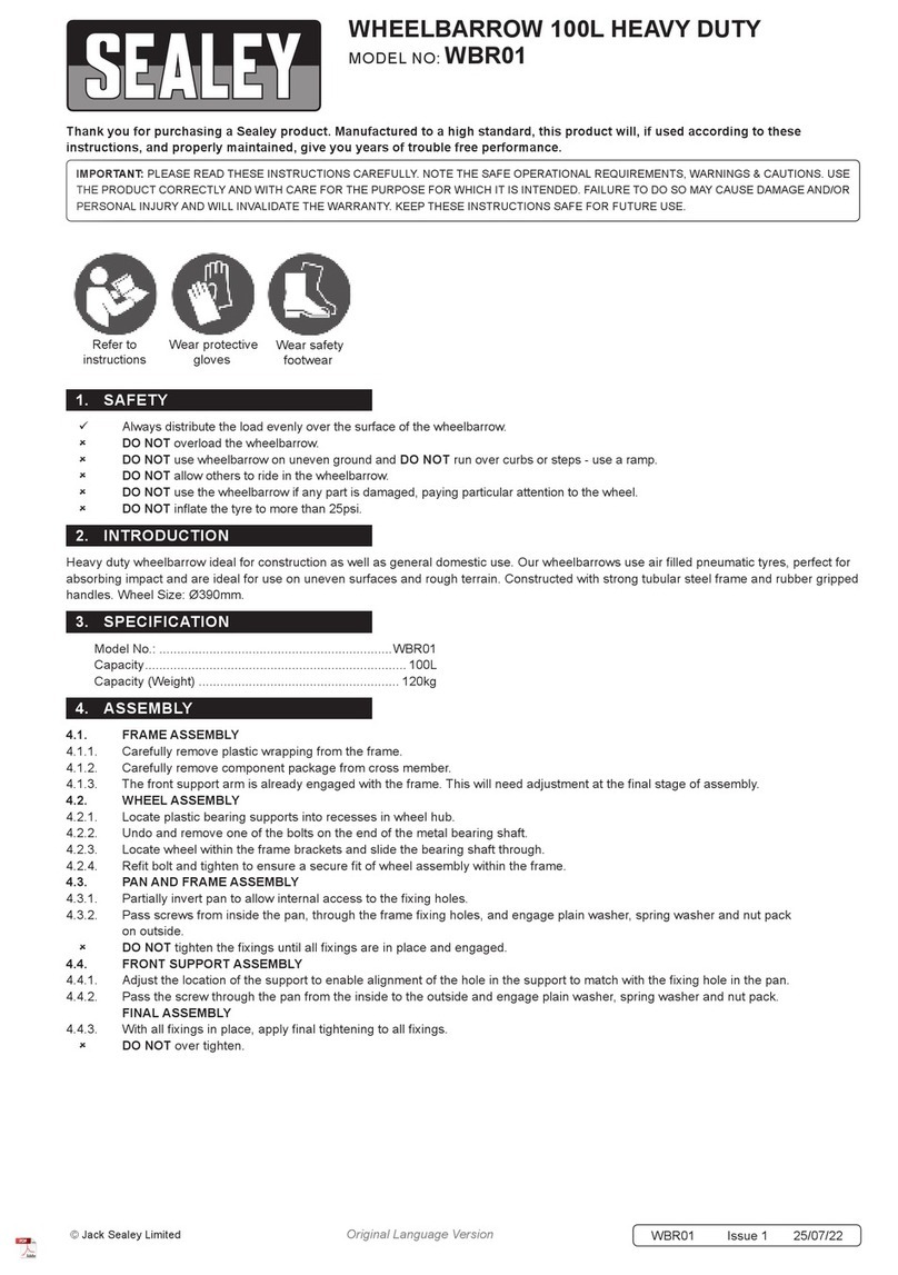 Sealey WBR01 User manual