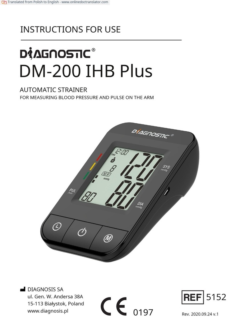 Diagnostic DM-200 IHB Plus User manual