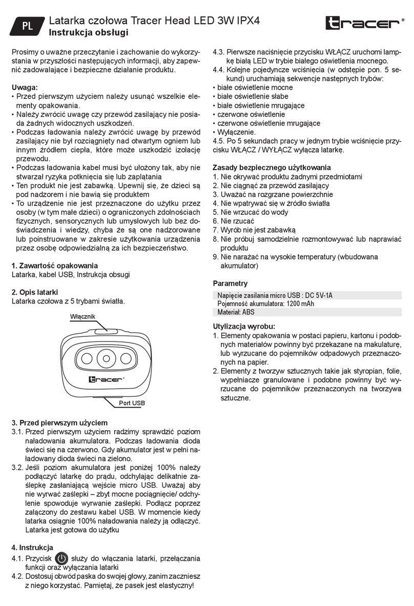 Tracer 47013 instruction manual
