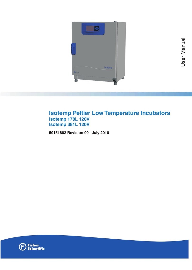 Fisher Scientific Isotemp 178L 120V user manual