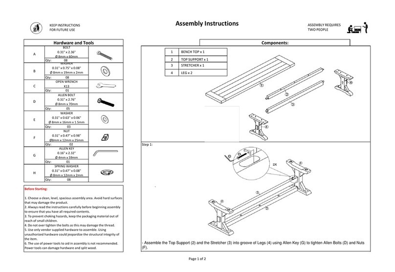 BIRCH LANE RCLF2864 manual