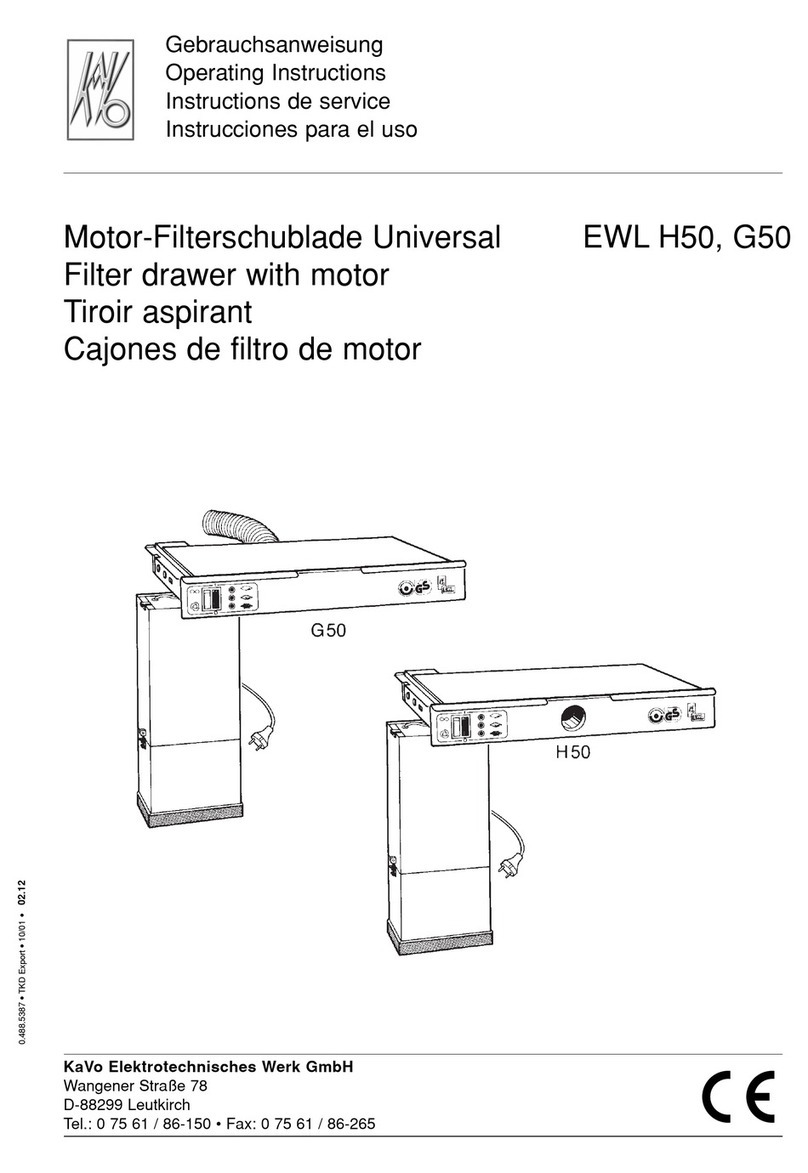 KaVo EWL H50 User manual
