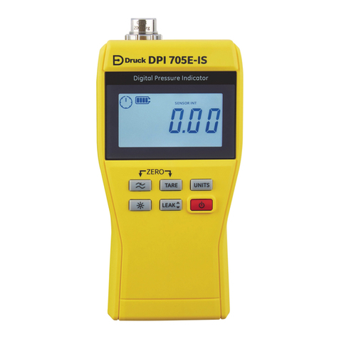 Druck DPI 705E user manual