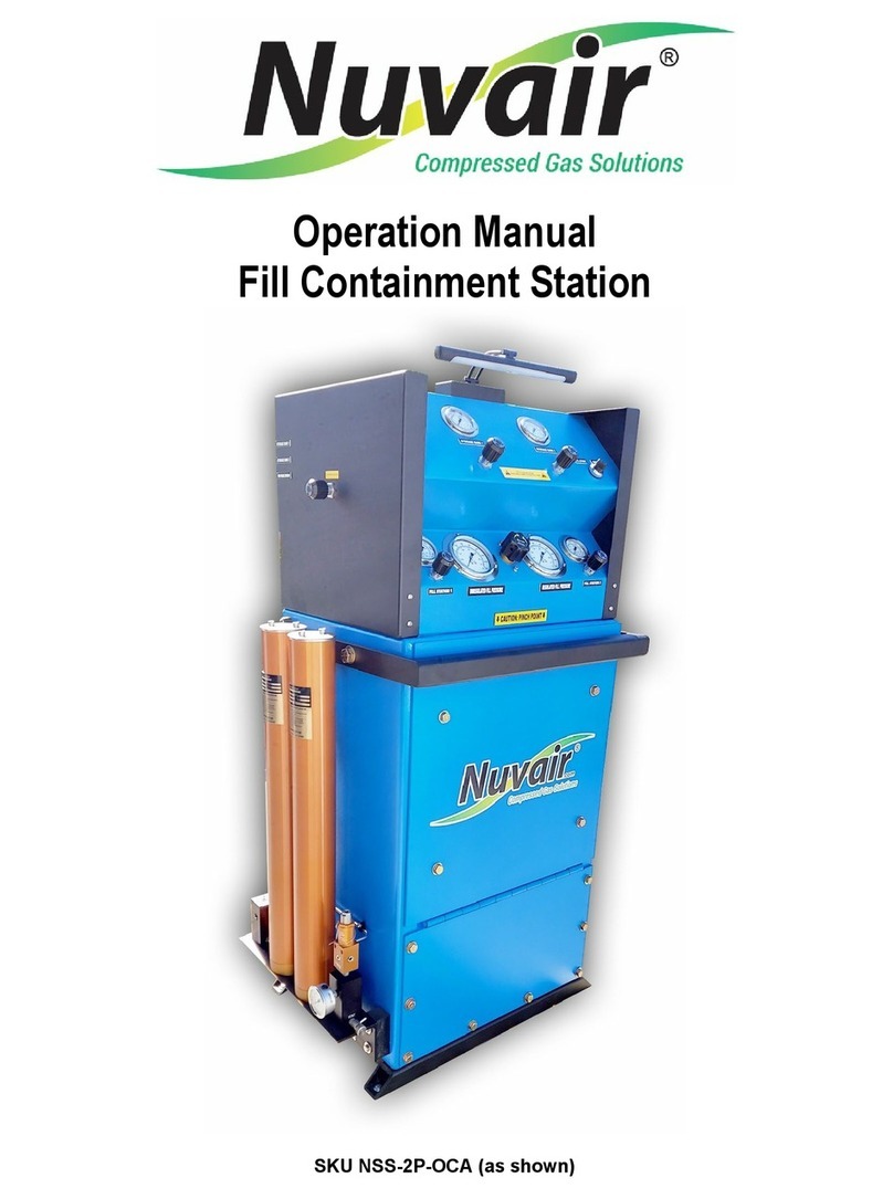 Nuvair NSS Series User manual