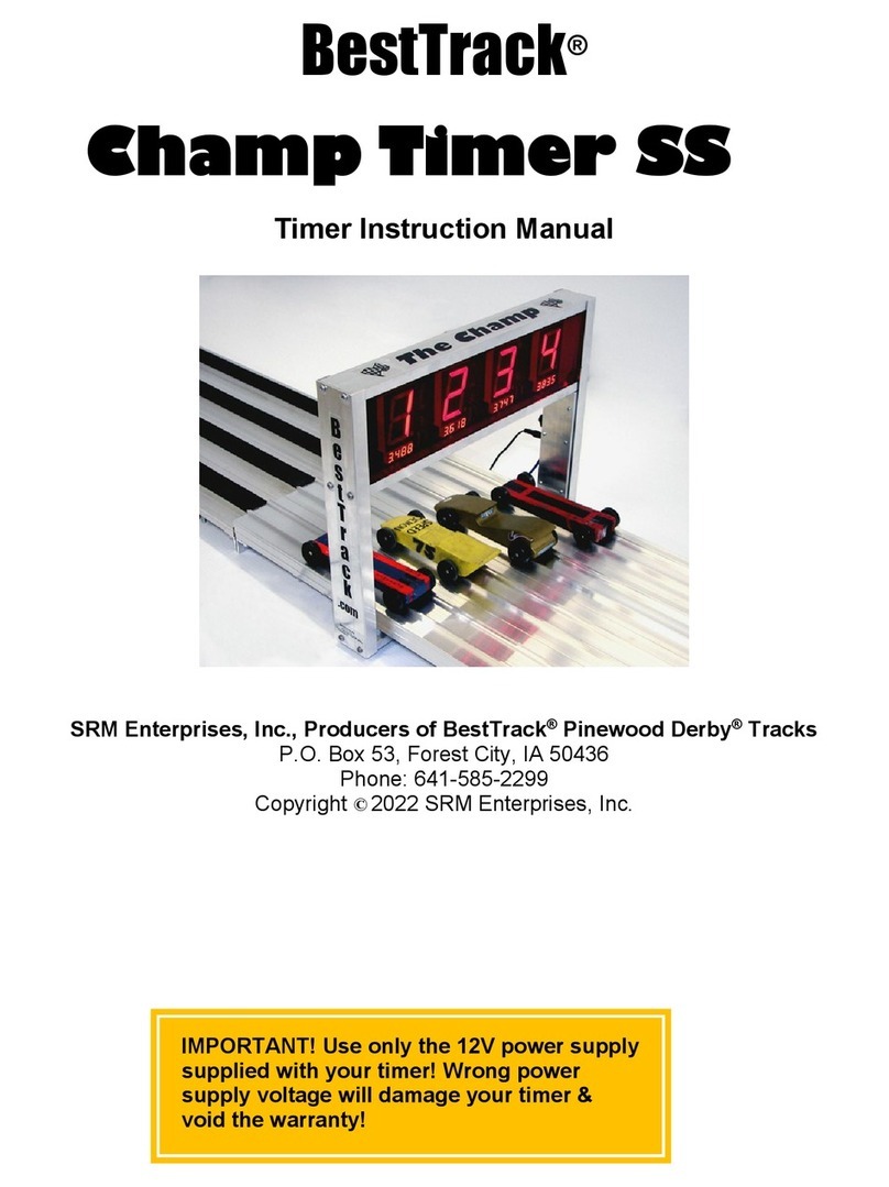 BestTrack Champ Timer SS User manual