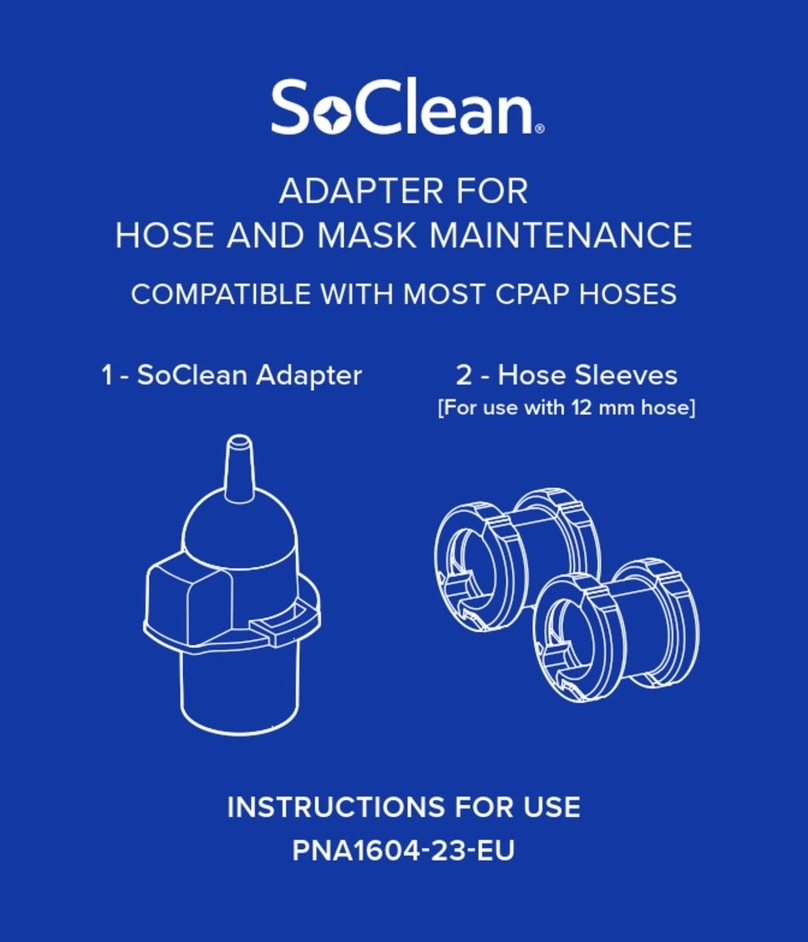 SoClean PNA1604-23-EU Instructions for use