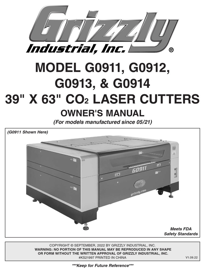 Grizzly G0911 owner's manual
