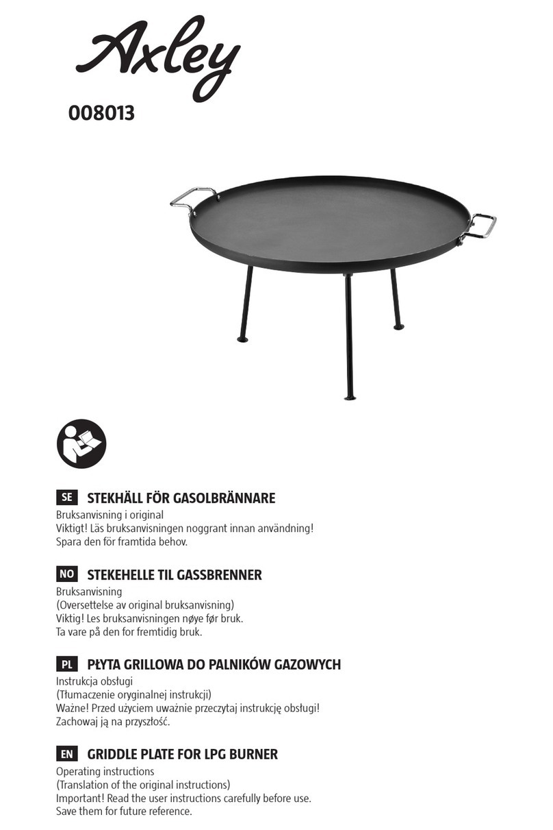 Axley 008013 User manual