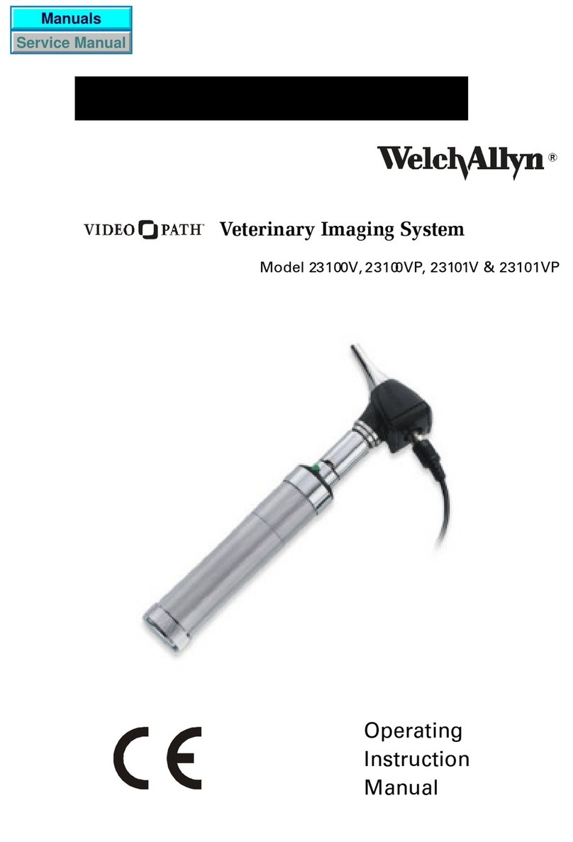 Welch Allyn VIDEO PATH 23100V Operating instructions manual