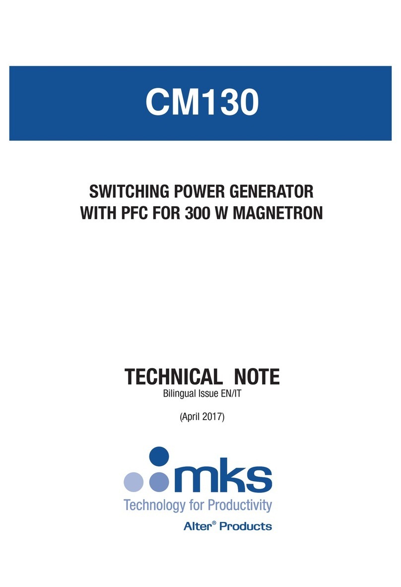ALTER mks CM130 Instructions for use