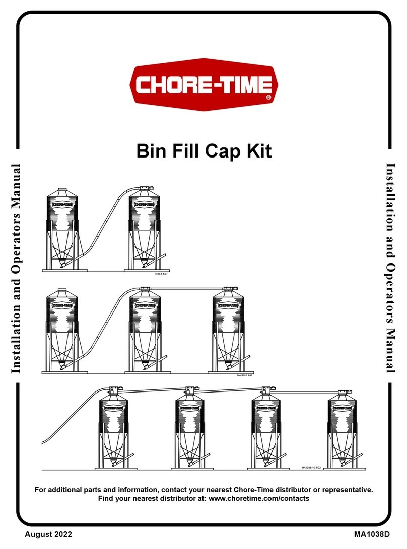 Chore-Time 108 FLEX-AUGER Setup guide Chore-Time 108 FLEX-AUGER Setup guide