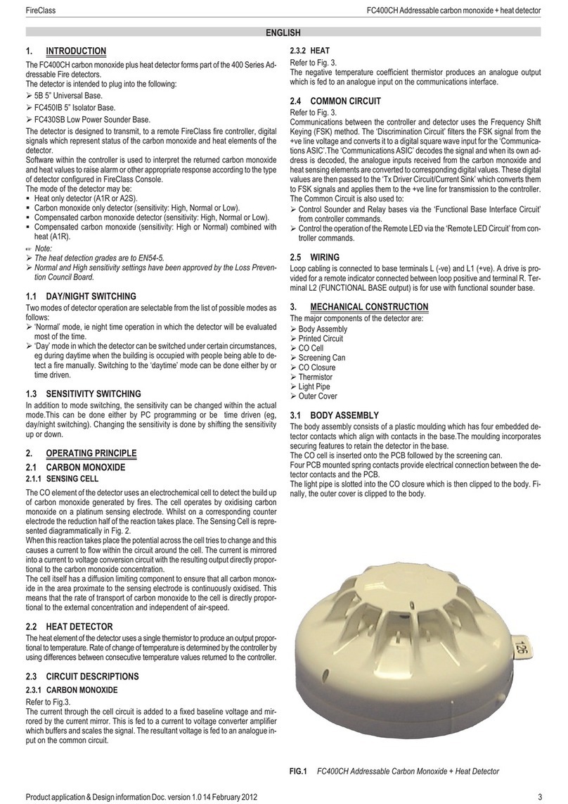 FireClass FC400CH quick start guide FireClass FC400CH quick start guide