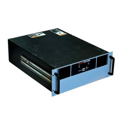 Advanced Energy RFG 5500 user manual