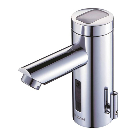 Sloan Solis EAF-275 Series installation instructions