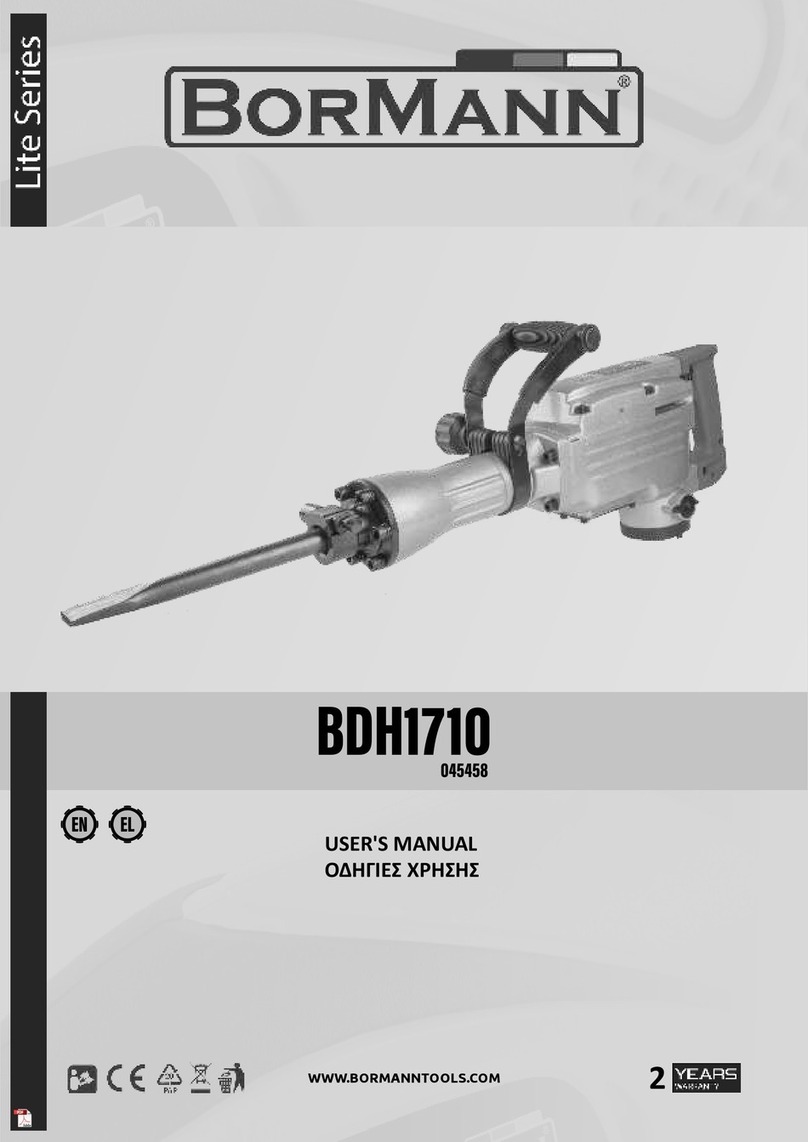 BorMann BDH1710 user manual