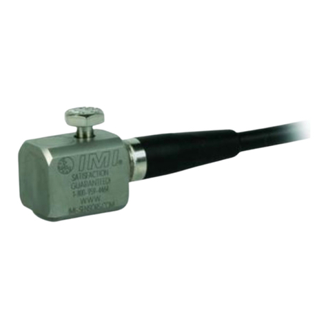 PCB Piezotronics IMI SENSORS 602D11/003AP User manual