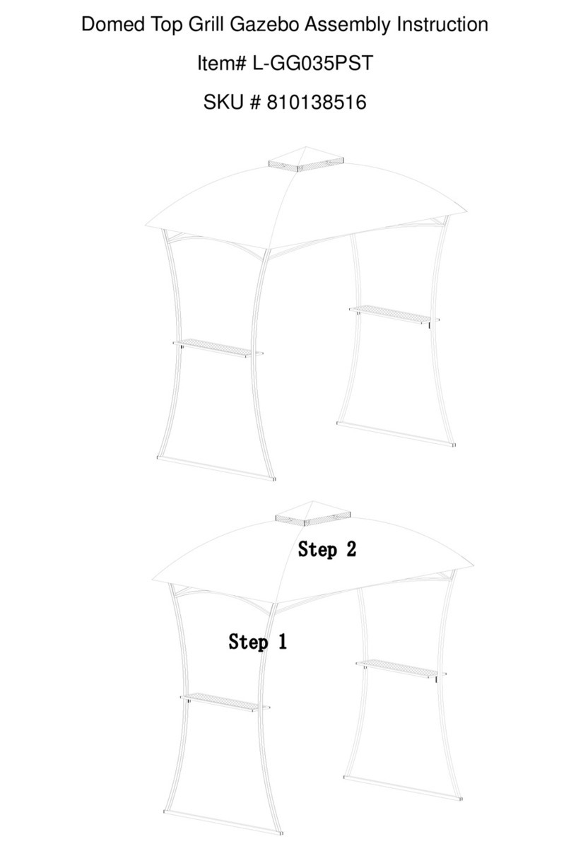 Sunjoy L-GG035PST User manual