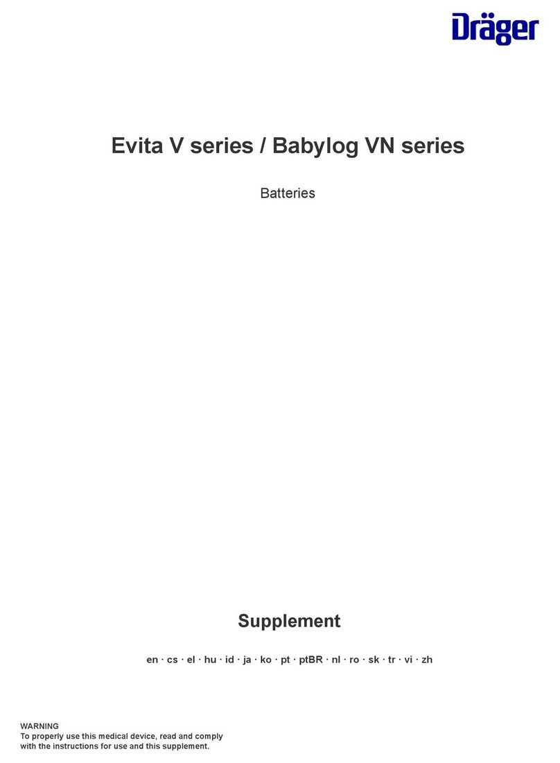 Dräger Evita V Series manual
