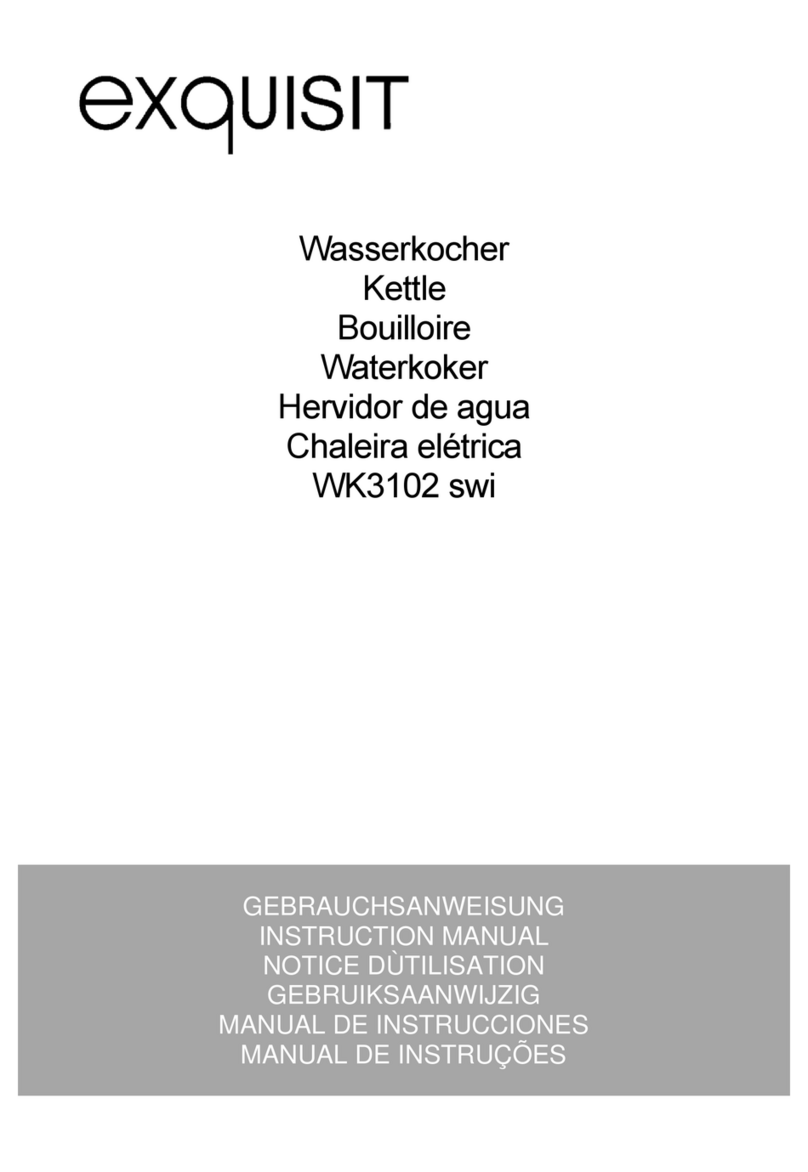 Exquisit WK3102 swi instruction manual