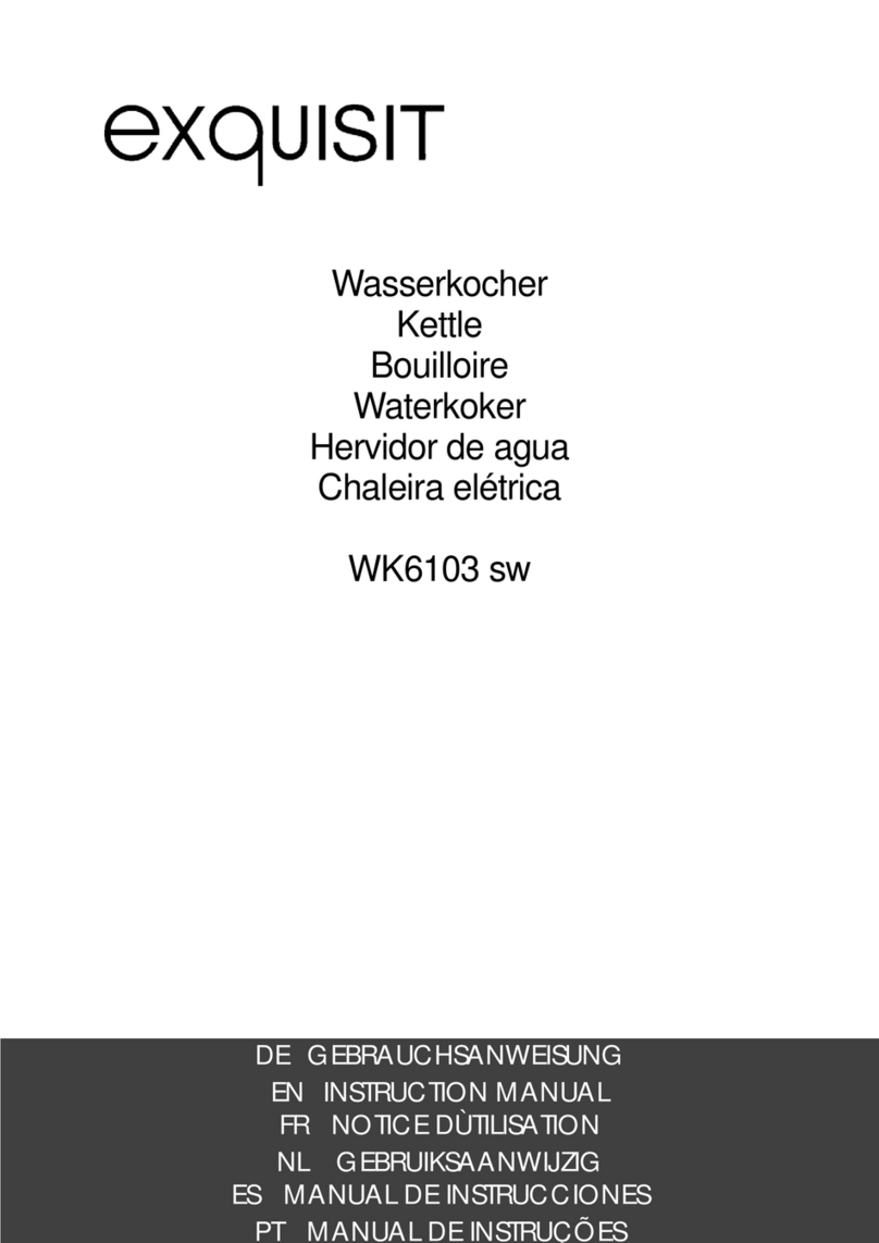 Exquisit WK6103 sw instruction manual
