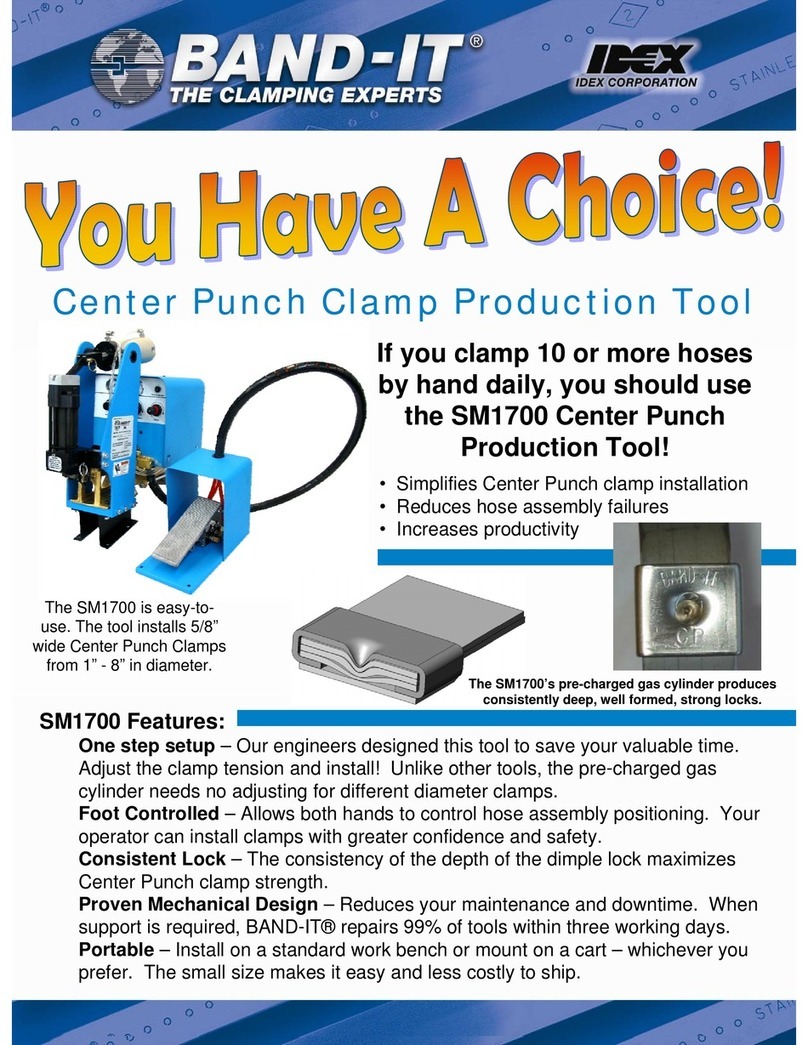 Idex Band-it SM1700 User manual