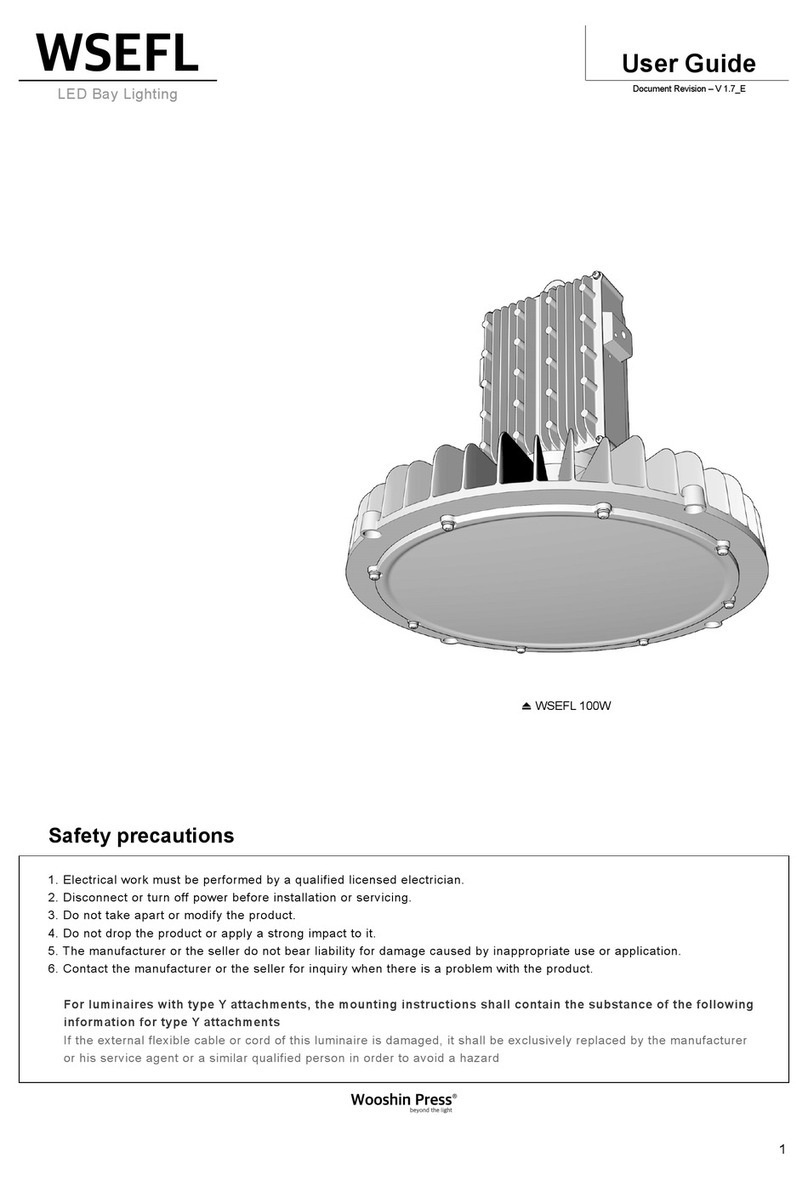 Wooshin Press WSEFL 100W user guide
