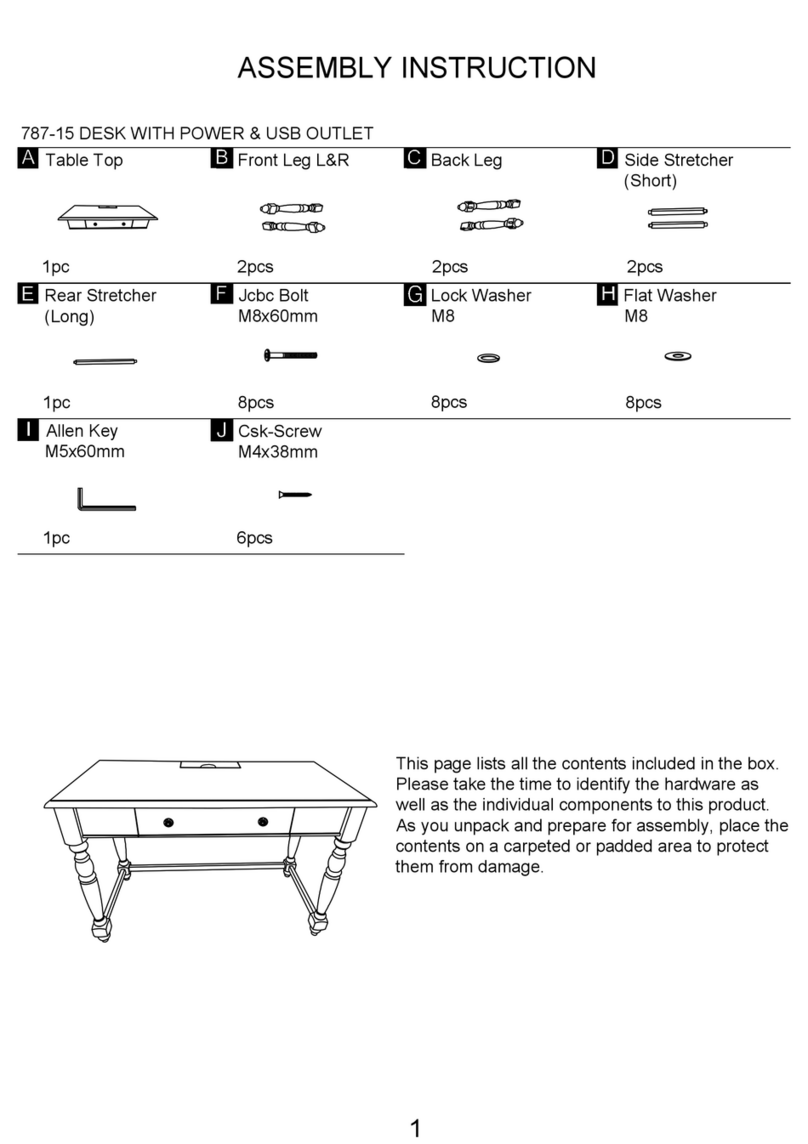 ROOMS TO GO 787-15 User manual