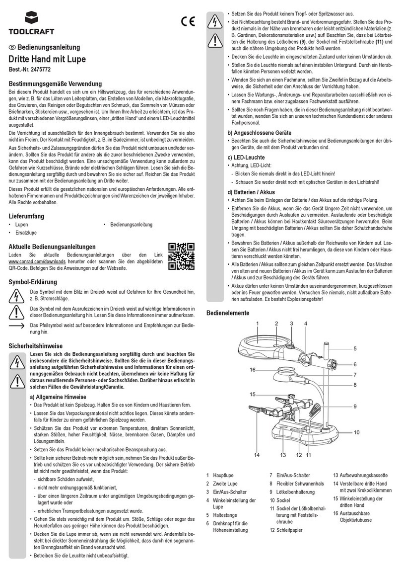 TOOLCRAFT 2475772 User manual
