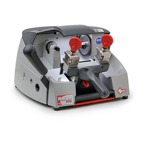 Silca REKORD PRO d-12 operating manual
