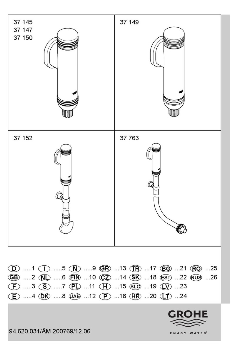 Grohe 37 145 Installation