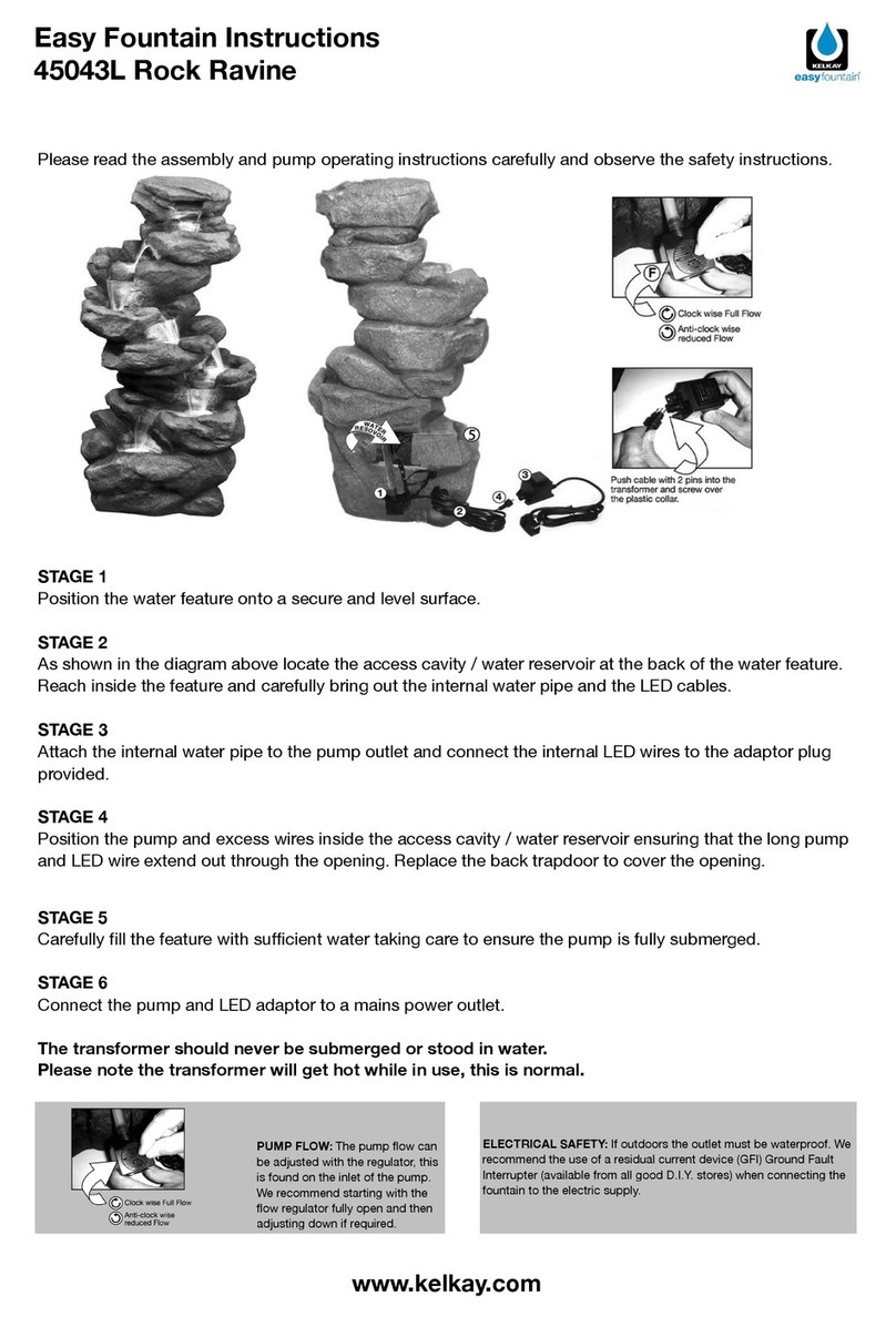 Kelkay Rock Ravine 45043L instructions Kelkay Rock Ravine 45043L instructions