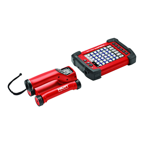 Hilti PS 250 operating instructions