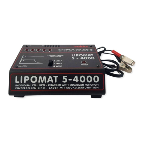 ROBBE LIPOMAT 5-4000 operating instructions