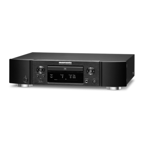 Marantz ND8006 User manual
