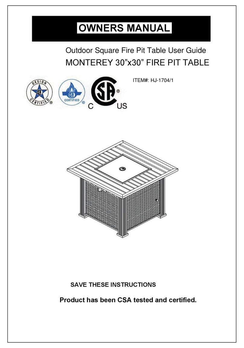 Westin Outdoor MONTEREY HJ-1288-1 user guide