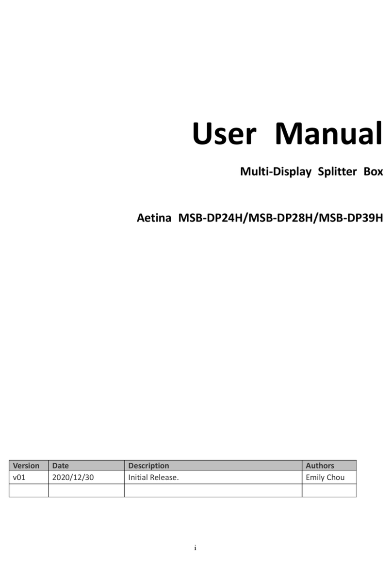 Aetina MSB-DP24H user manual