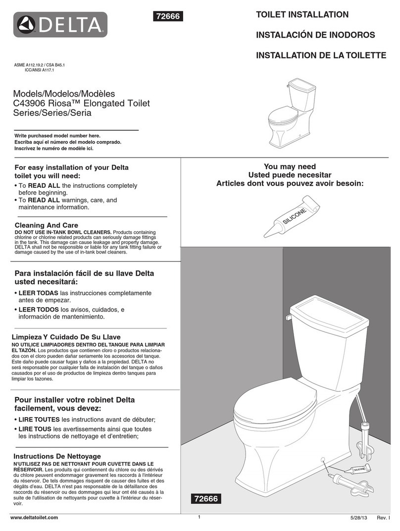 Delta Riosa C43906 Series User manual