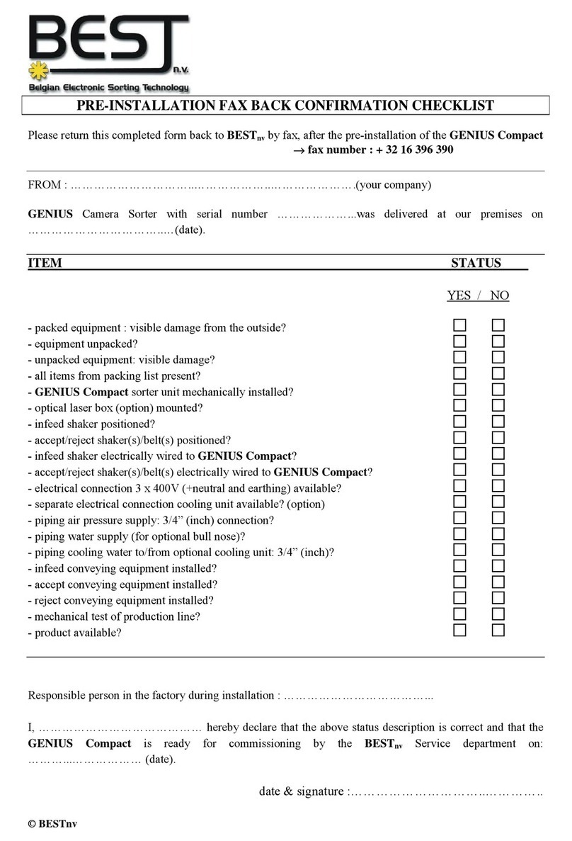 Best GENIUS Compact Operator and  maintenance manual