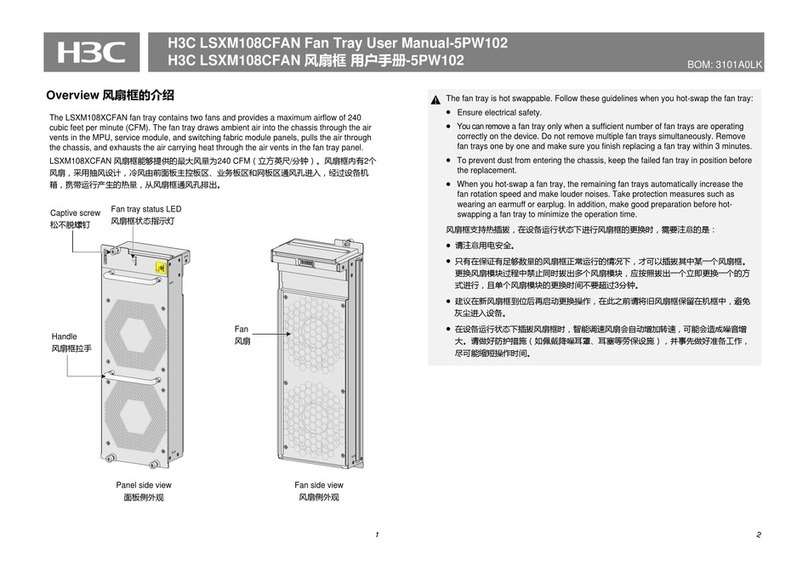 H3C LSXM108CFAN user manual