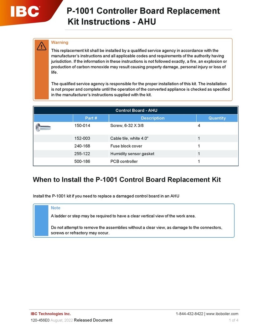 IBC P-1001 instructions