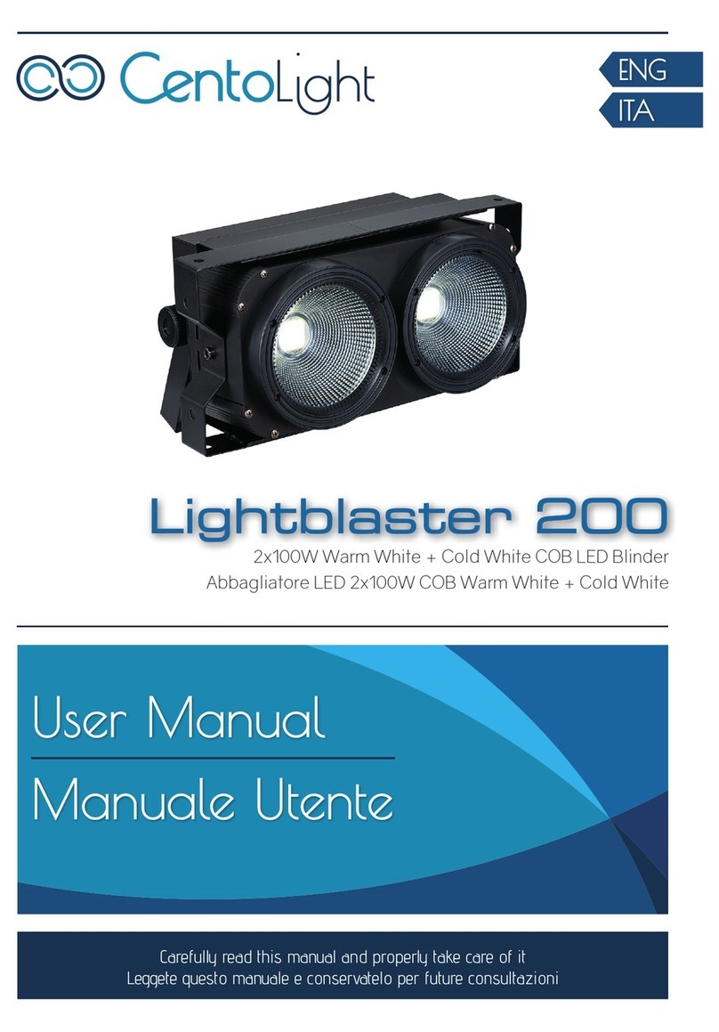 CentoLight Lightblaster 200 User manual