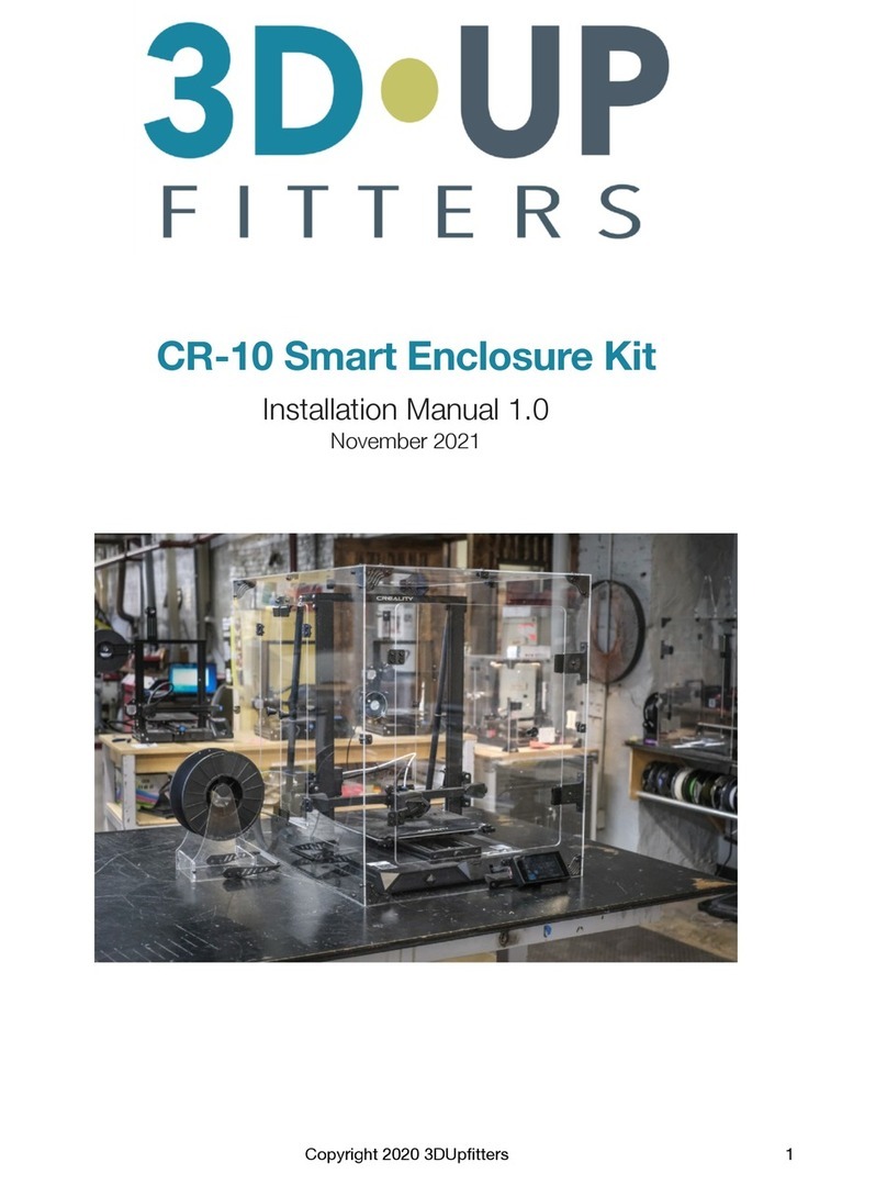 3D Upfitters CR-10 Smart Enclosure Kit installation manual