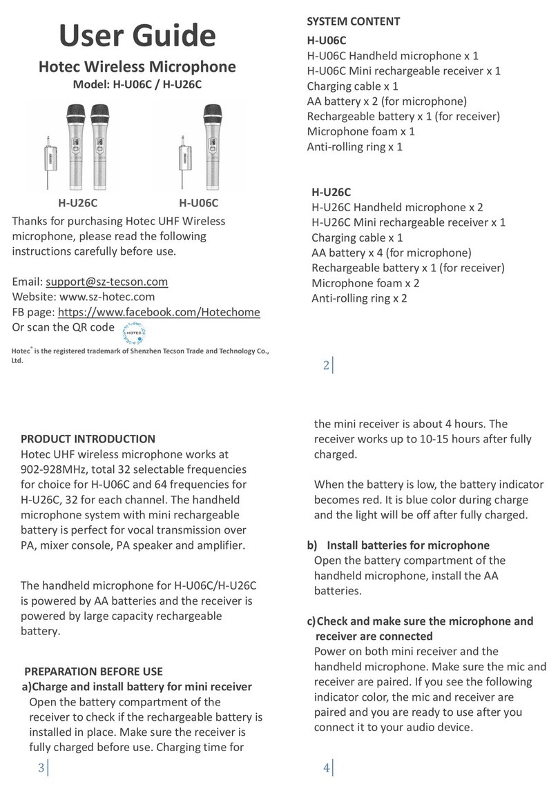 Hotec H-U06C user guide