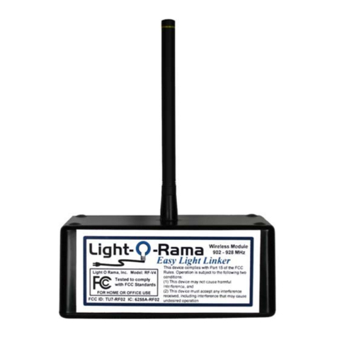 Light O Rama Easy Light Linker RF-V4 user manual