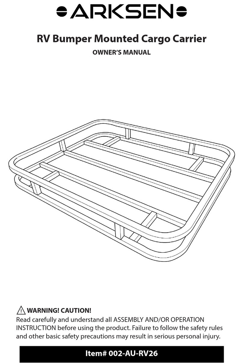 ARKSEN 002-AU-RV26 owner's manual