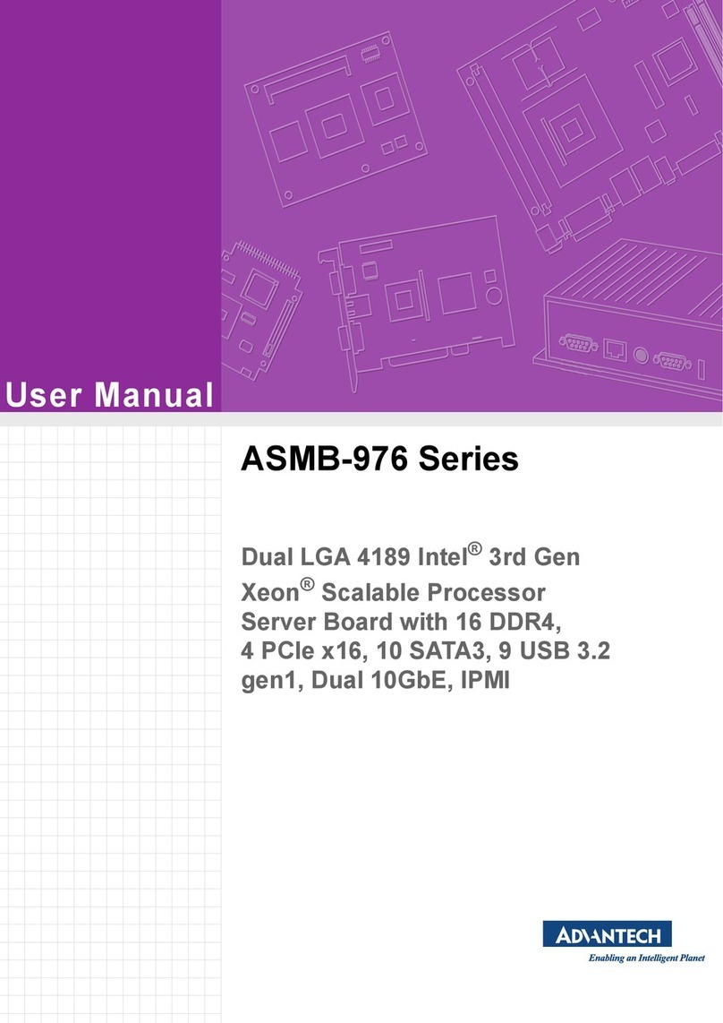 Advantech ASMB-976 Series User manual