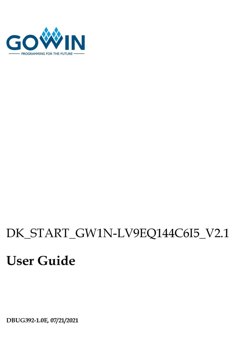 GOWIN DK START GW1N-LV9EQ144C6I5 V2.1 user guide