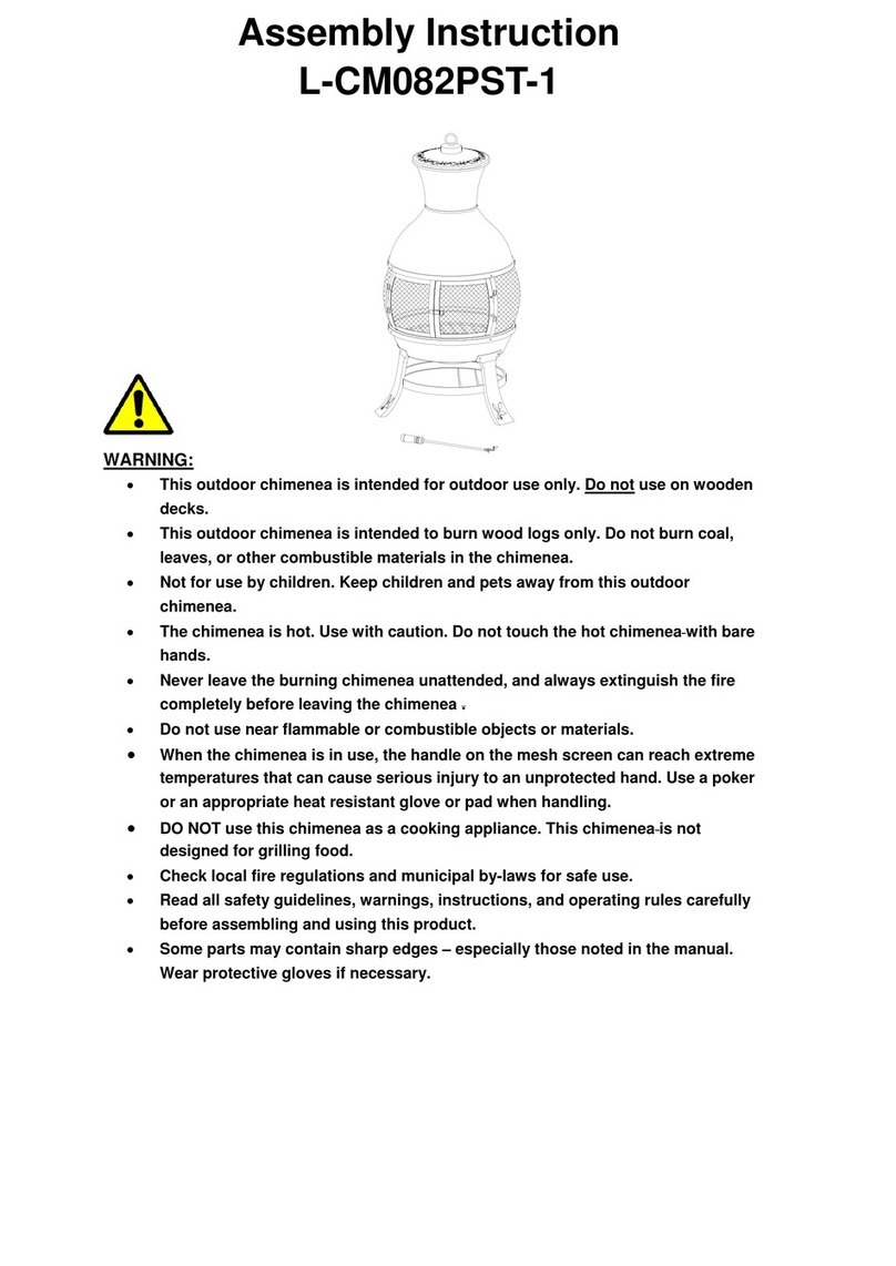 Sunjoy L-CM082PST-1 User manual
