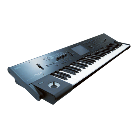 Korg EASYSTART M50 installation guide