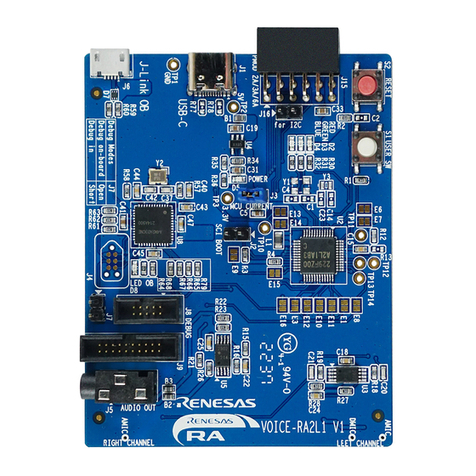 Renesas RA4 Series Installation and operation manual